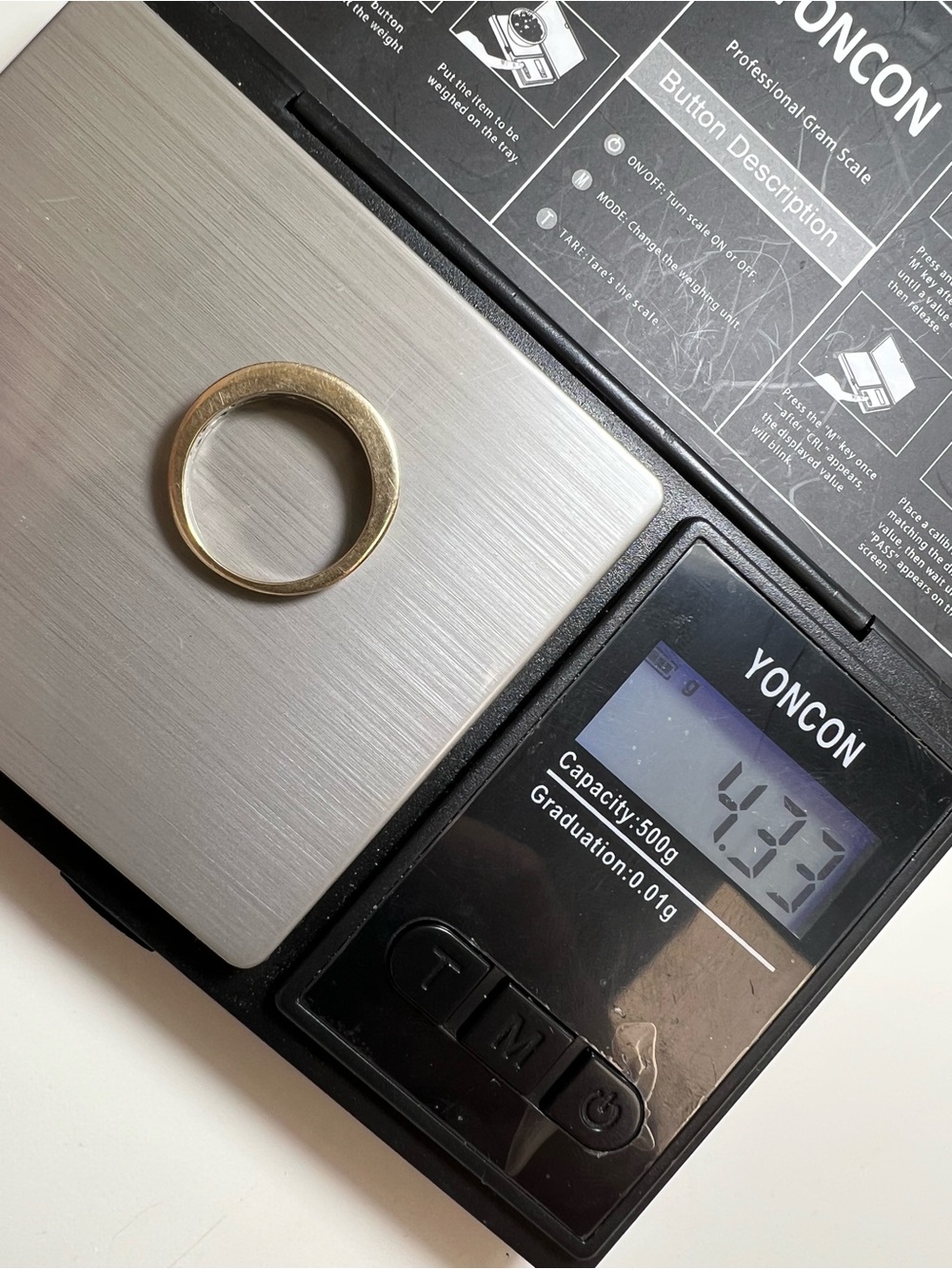 14K Gold Classic Channel-Set Natural Diamond Band - Picture 8 of 16